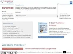 Sites similar to thrombose-ratgeber.de
