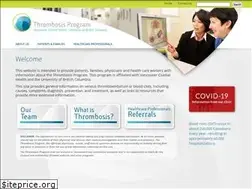 Sites similar to thrombosisbc.ca