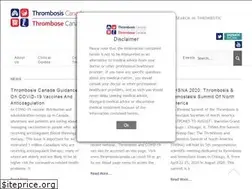 Sites similar to thrombosiscanada.ca