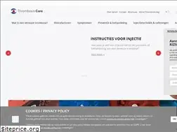 Sites similar to thrombosiscare.be