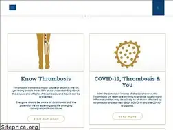 Sites similar to thrombosisuk.org