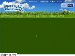 Sites similar to throppsnutrition.com