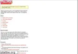 Sites similar to thru-you.com