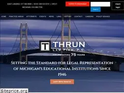 Sites similar to thrunlaw.com