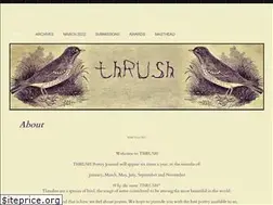 Sites similar to thrushpoetryjournal.com