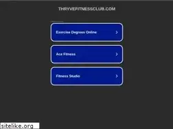 Sites similar to thryvefitnessclub.com