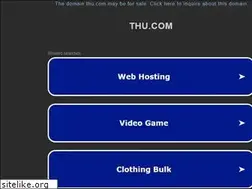 Sites similar to thu.com