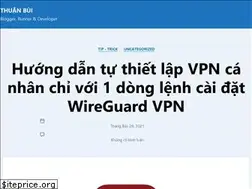 Sites similar to thuanbui.me