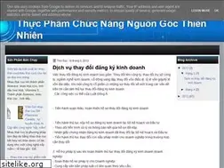 Sites similar to thucphamchucnang2012.blogspot.com