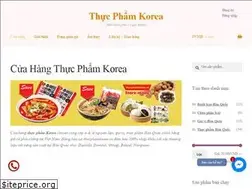 Sites similar to thucphamkorea.vn