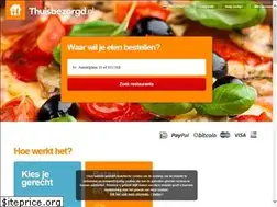 Sites similar to thuisbezorgd.nl