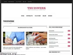 Sites similar to thuiswerk.net