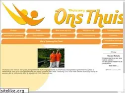 Sites similar to thuiszorgonsthuis.nl
