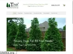Sites similar to thujagardens.com