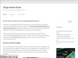 Sites similar to thujagreengiant.net