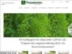 Sites similar to thujaplantor.se