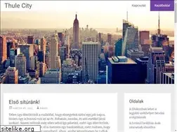 Sites similar to thulecity.hu