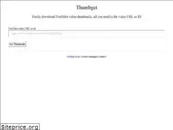 Sites similar to thumbget.com