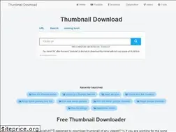 Sites similar to thumbnaildownload.com