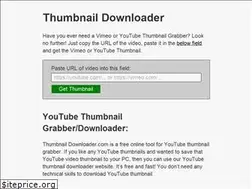Sites similar to thumbnaildownloader.com