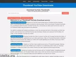 Sites similar to thumbnailyoutubedownload.com