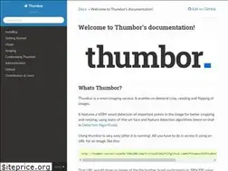 Sites similar to thumbor.readthedocs.io