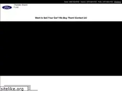 Sites similar to thunderbasinford.net