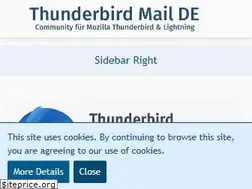 Sites similar to thunderbird-mail.de