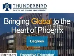 Sites similar to thunderbird.edu