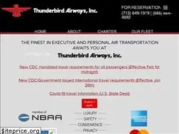 Sites similar to thunderbirdairways.com