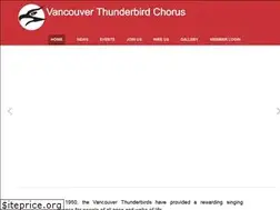 Sites similar to thunderbirdchorus.ca