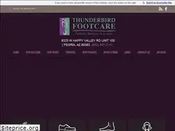 Sites similar to thunderbirdfootcare.com