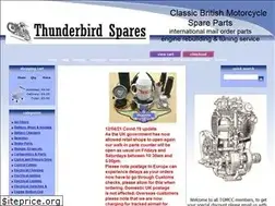 Sites similar to thunderbirdspares.com