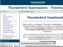 Sites similar to thunderbirdtoastmasters.org