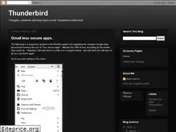 Sites similar to thunderbirdtweaks.blogspot.com