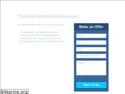 Sites similar to thunderboltsportswear.com