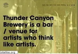Sites similar to thundercanyonbrewery.com