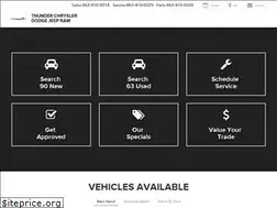 Sites similar to thunderchrysler.com