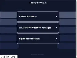 Sites similar to thunderhost.in
