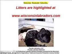 Sites similar to thunderlabradors.com