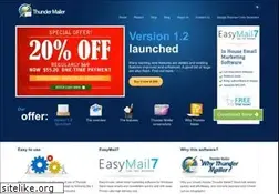 Sites similar to thundermailer.com