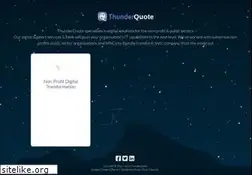 Sites similar to thunderquote.com