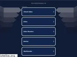 Sites similar to thunderstresser.me