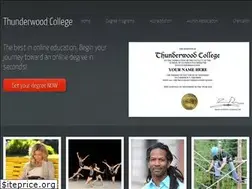 Sites similar to thunderwoodcollege.com