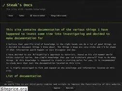 Sites similar to thunderysteak.github.io