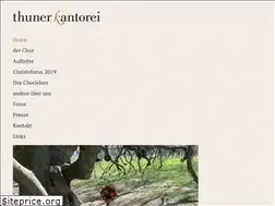 Sites similar to thuner-kantorei.ch