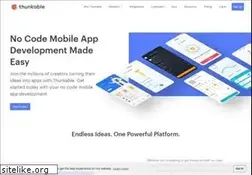 Sites similar to thunkable.com