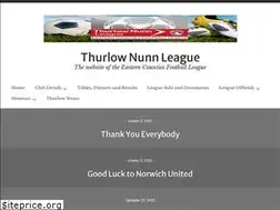 Sites similar to thurlownunnleague.com