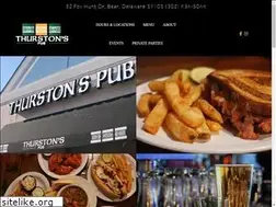 Sites similar to thurstonspubde.com