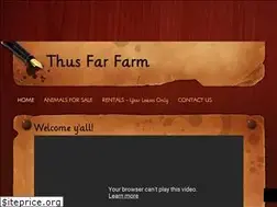Sites similar to thusfarfarm.com
